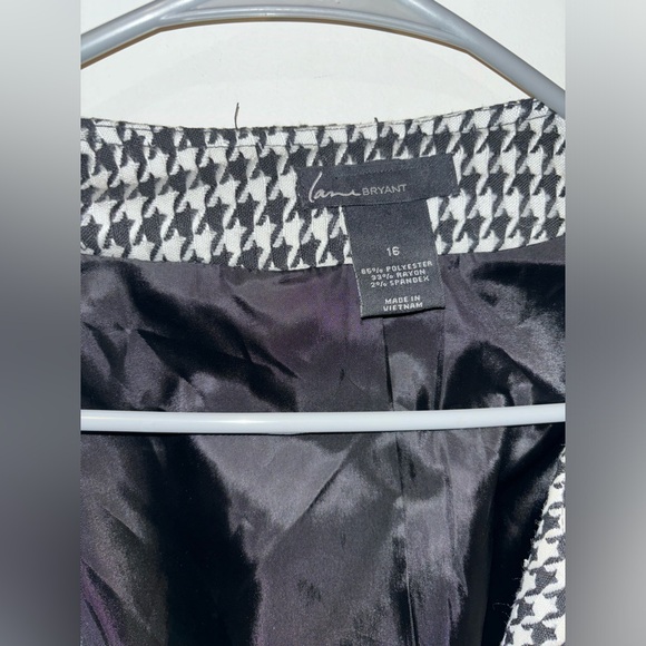 Lane Bryant Black and White Blazer - Picture 2 of 3